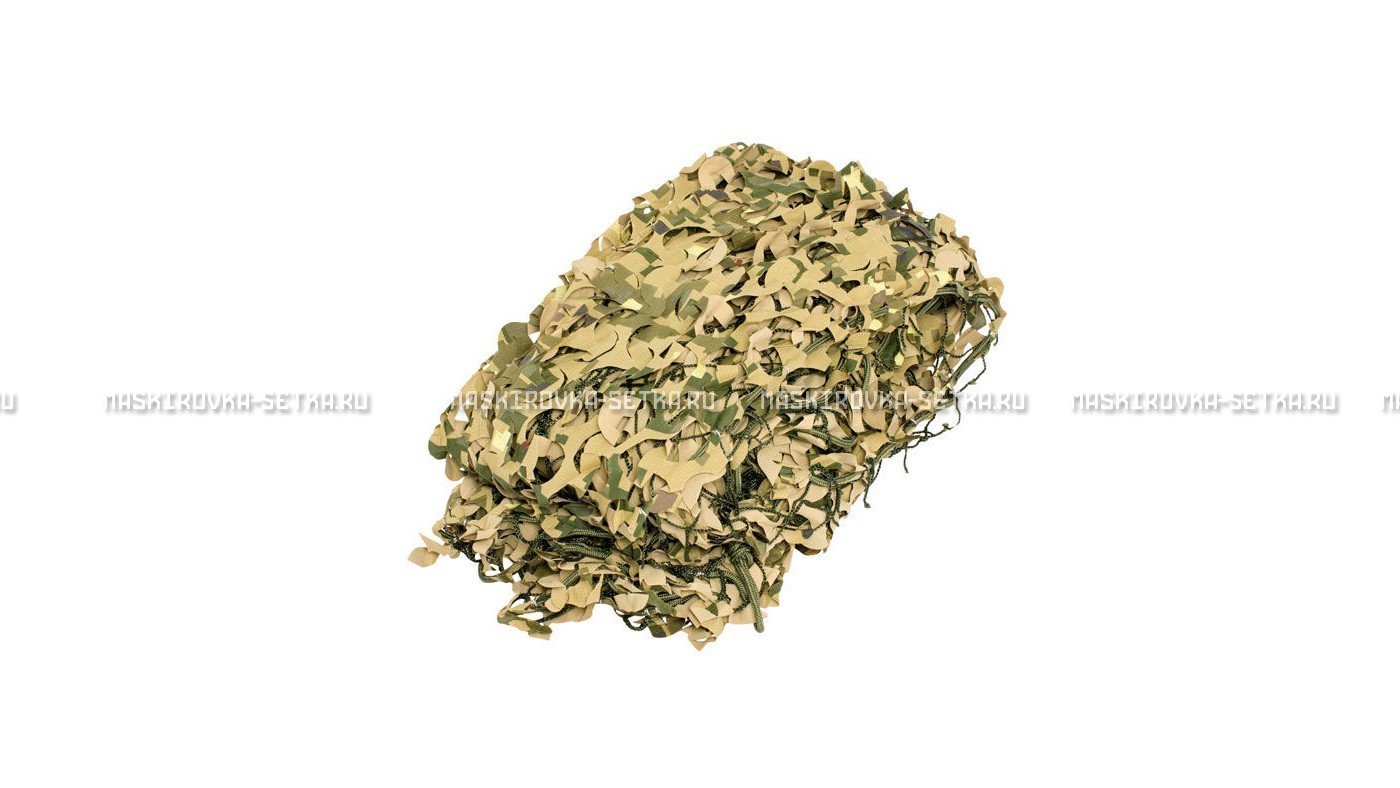 Массеть Camosystems Пейзаж-Профи Милитари 3D 1,8х3 м  – купить по цене 3850 руб. в интернет-магазине в городе Ростов-на-Дону картинка 6