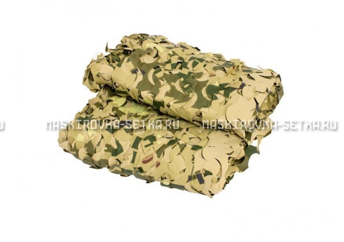 Сетка Camosystems Пейзаж Милитари 3D 2,4х78 м  – купить по цене 77500 руб. в интернет-магазине в городе Ростов-на-Дону картинка 1