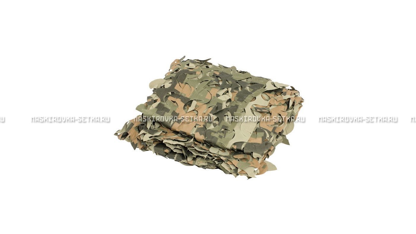 Сетка Camosystems Пейзаж Полынь 3D 2,4х3 м  – купить по цене 3100 руб. в интернет-магазине в городе Ростов-на-Дону картинка 6