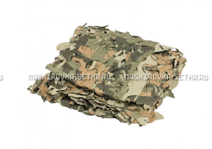 Сетка Camosystems Пейзаж Полынь 3D 2,4х3 м  – купить по цене 3100 руб. в интернет-магазине в городе Ростов-на-Дону картинка 1