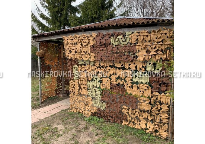 Маскировочная сеть МКТ-2П Поле 3х6 м – купить по цене 4400 руб. в интернет-магазине в городе Ростов-на-Дону картинка 2