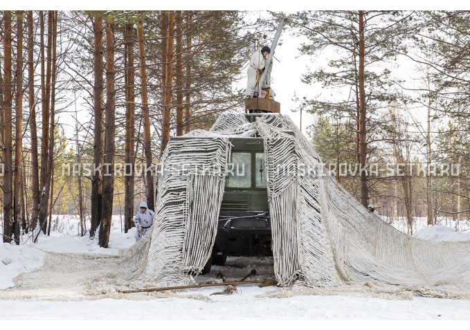 Маскировочный комплект МКТ-2С Снег 9х12 м без АП – купить по цене 29500 руб. в интернет-магазине в городе Ростов-на-Дону картинка 3