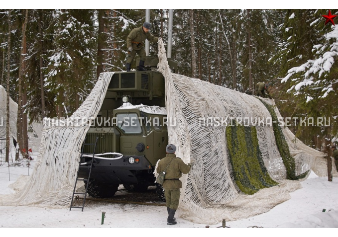 Маскировочный комплект МКТ-2С Снег 9х12 м без АП – купить по цене 29500 руб. в интернет-магазине в городе Ростов-на-Дону картинка 8