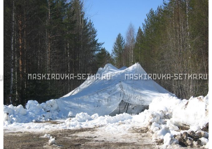 Маскировочная сеть МКТ-2С Снег 3х6 м – купить по цене 4400 руб. в интернет-магазине в городе Ростов-на-Дону картинка 3