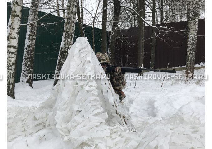 Маскировочная сеть МКТ-2С Снег 3х6 м – купить по цене 4400 руб. в интернет-магазине в городе Ростов-на-Дону картинка 2
