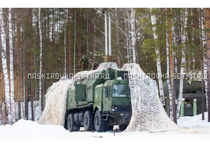 Маскировочный комплект МКТ-2С Снег 9х12 м без АП – купить по цене 29500 руб. в интернет-магазине в городе Ростов-на-Дону картинка 1